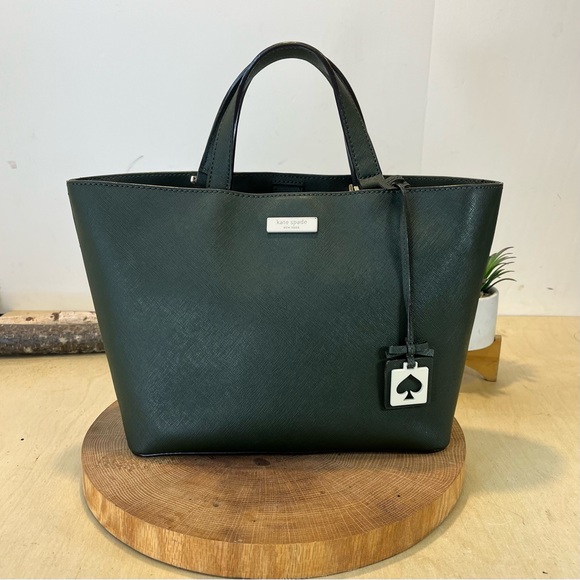 Kate SpadeNewbury Lane Green Tote Bag